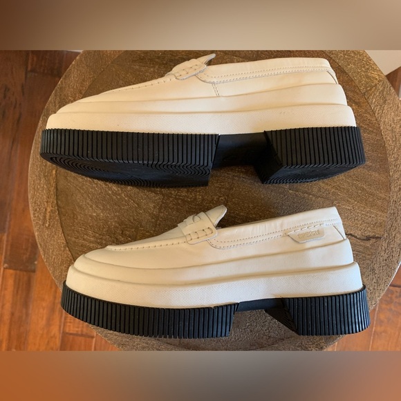 NEW! Sperry Highland White Platform Loafer Slip On Shoe - SZ 6.5 - Picture 12 of 13